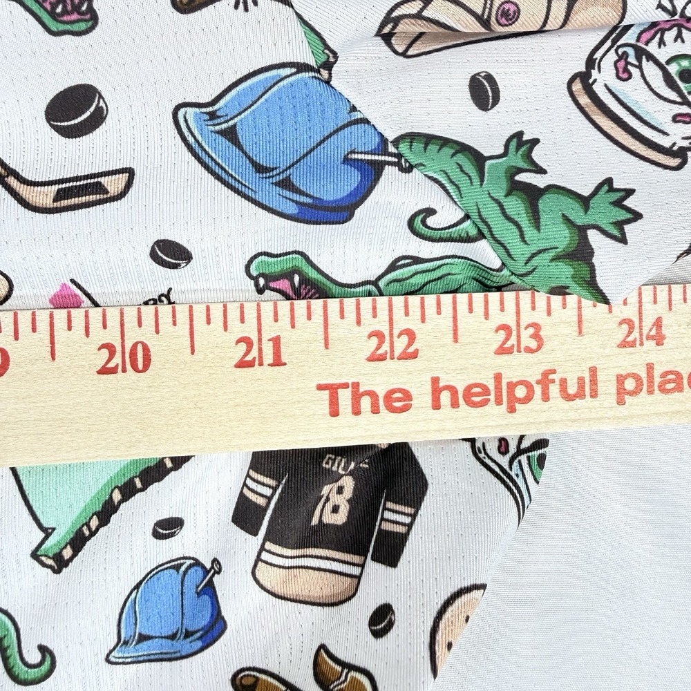 Birdie Boss Mens Happy Gilmore Waterbury Open Golf Polo Shirt XL Alligator - Picture 10 of 11